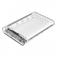 ORICO 3139C3 Transparent 3.5 Inch External Hard Drive Enclosure